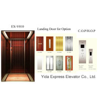 Gold Mirror Stainless Steel Home Elevator Manufacturer